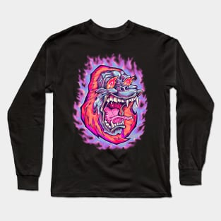 Burning Ape Long Sleeve T-Shirt